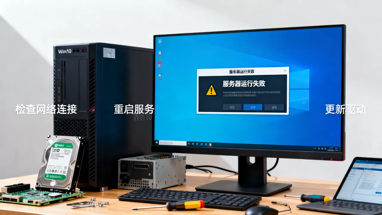 电脑win10服务器运行失败怎么回事,怎么解决? 电脑win10服务器运行失败怎么回事,怎么解决?
