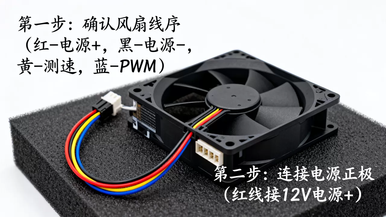 服务器12v风扇4条线到底怎么接线，接线方法有哪些