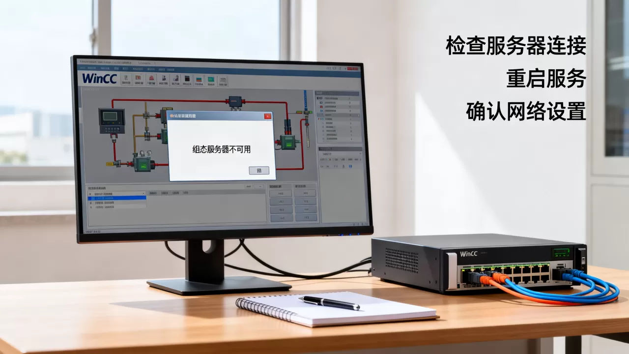 WinCC提示组态服务器不可用咋办,服务器不可用如何解决? WinCC提示组态服务器不可用咋办,服务器不可用如何解决?