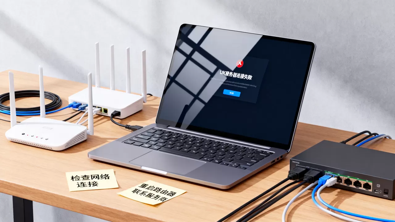 个体户UK服务器连接失败怎么解决，UK服务器连不上怎么办？