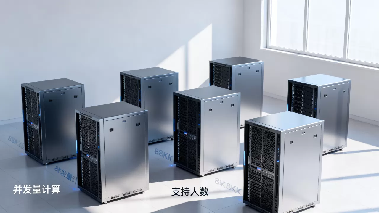 六台服务器能支持多少人，服务器并发量如何计算