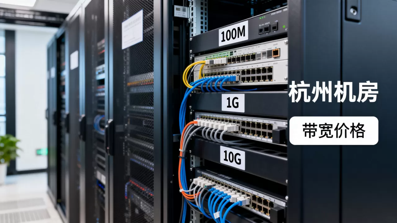 杭州租服务器带宽选多大才不浪费？机房带宽价格怎么算