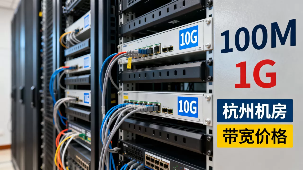 杭州租服务器带宽选多大才不浪费?机房带宽价格怎么算 杭州租服务器带宽选多大才不浪费?机房带宽价格怎么算