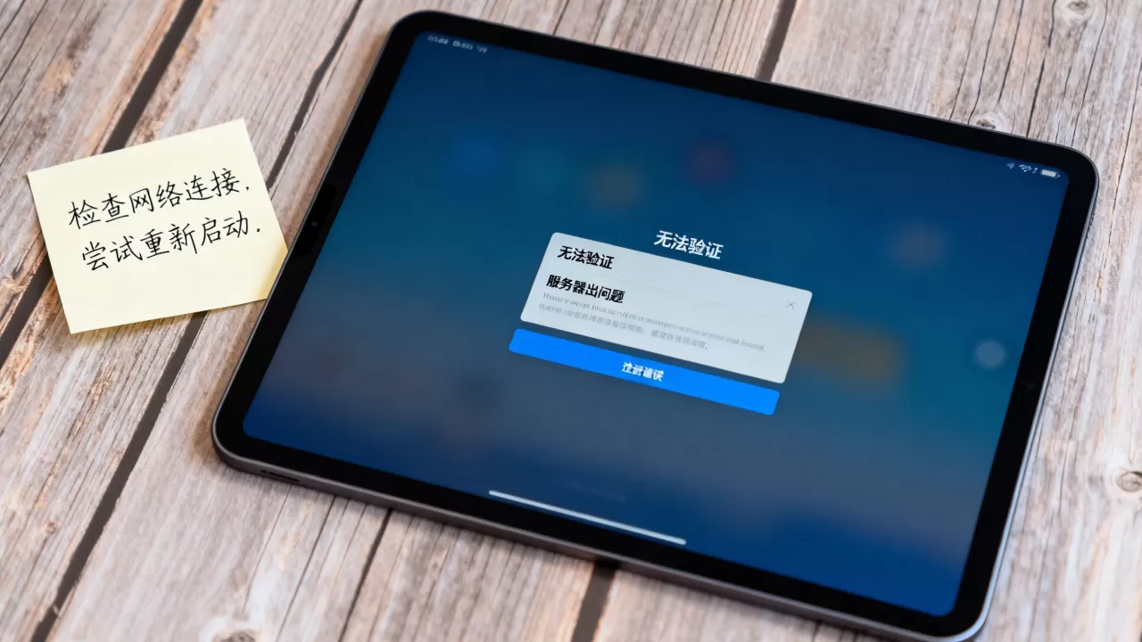 iPad注册ID显示服务器出问题怎么回事,为什么无法验证? iPad注册ID显示服务器出问题怎么回事,为什么无法验证?