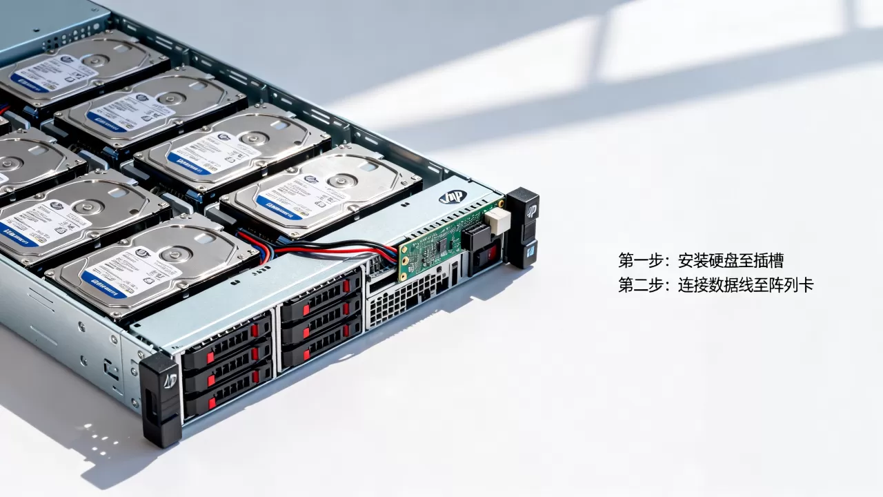 HP DL380 G10服务器阵列如何摆放,磁盘阵列配置教程? HP DL380 G10服务器阵列如何摆放,磁盘阵列配置教程?