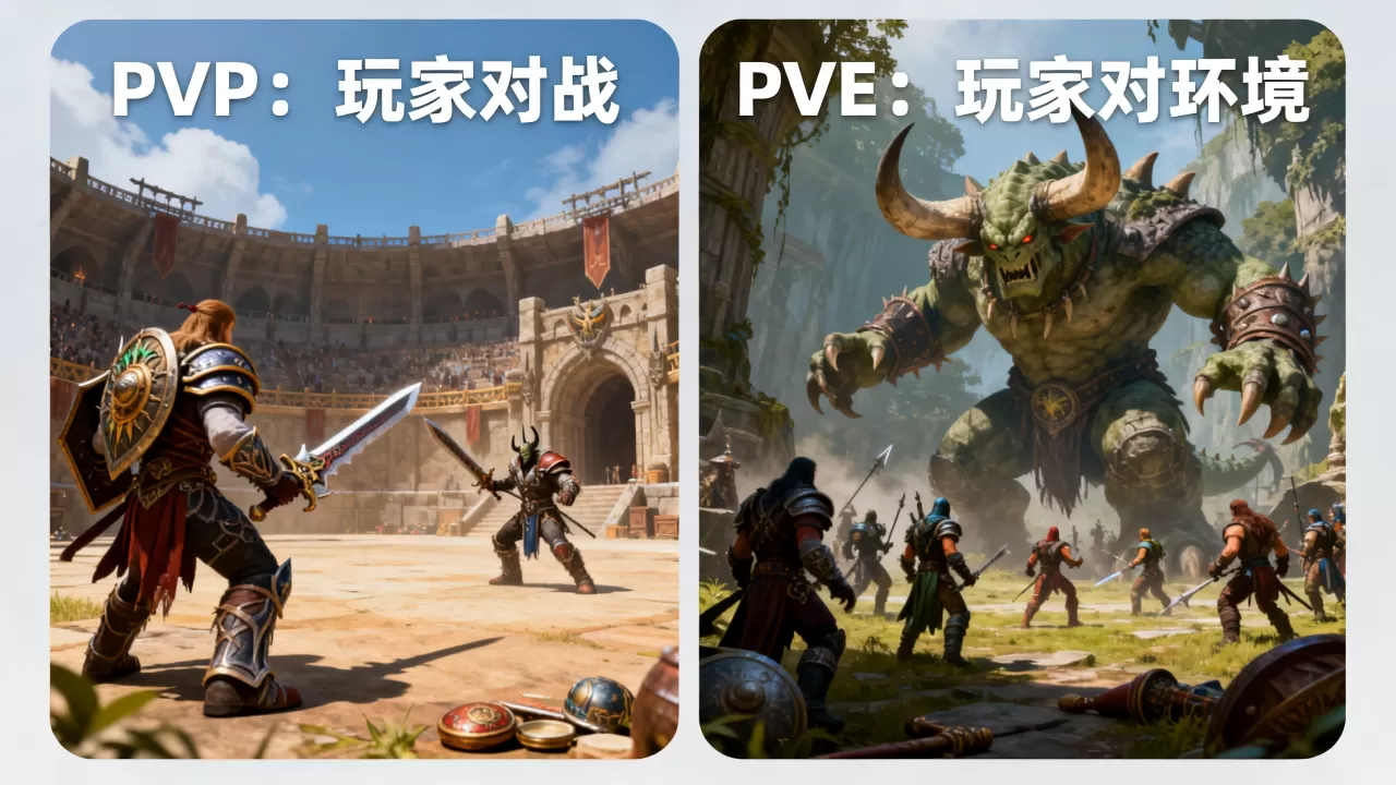 魔兽世界怎么看PVP还是PVE?,PVE和PVP有什么区别? 魔兽世界怎么看PVP还是PVE?,PVE和PVP有什么区别?