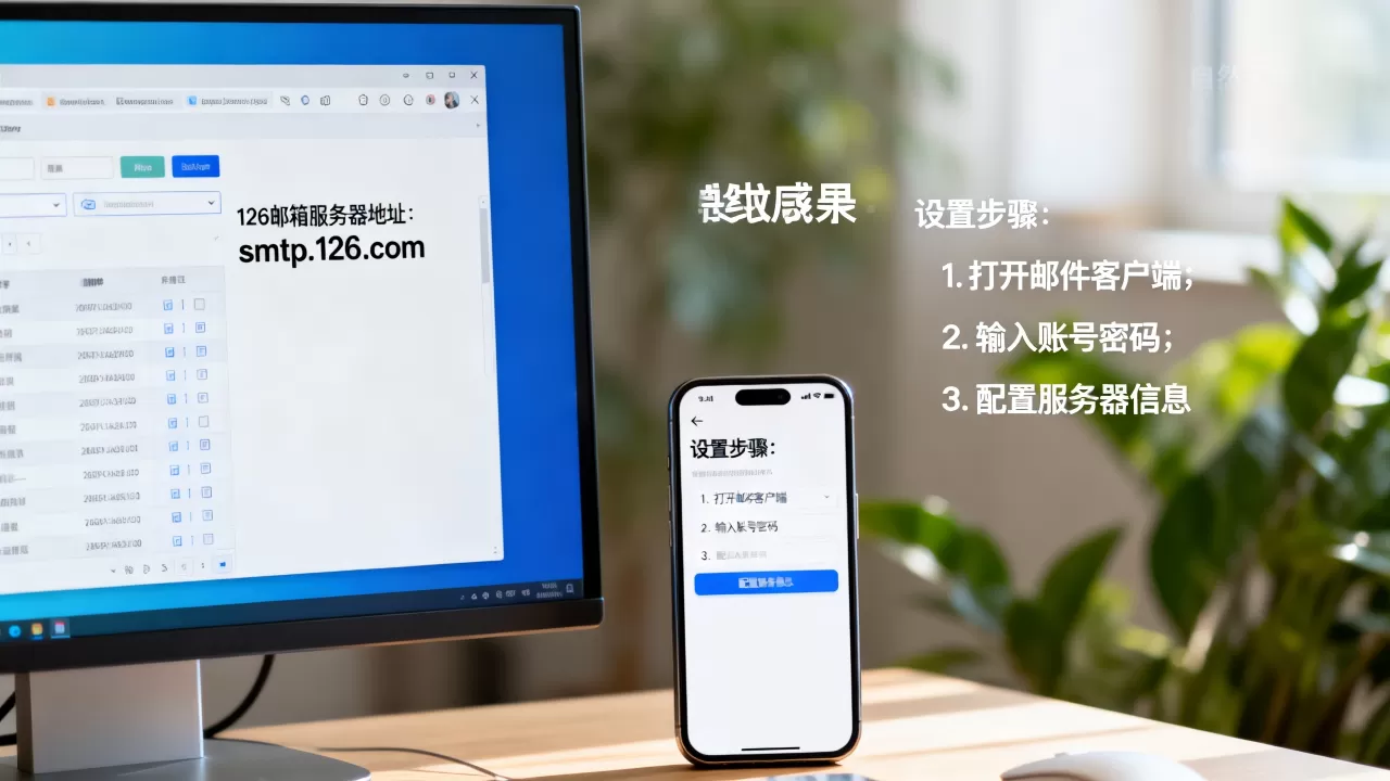 126邮箱服务器地址是多少,怎么设置收发邮件？