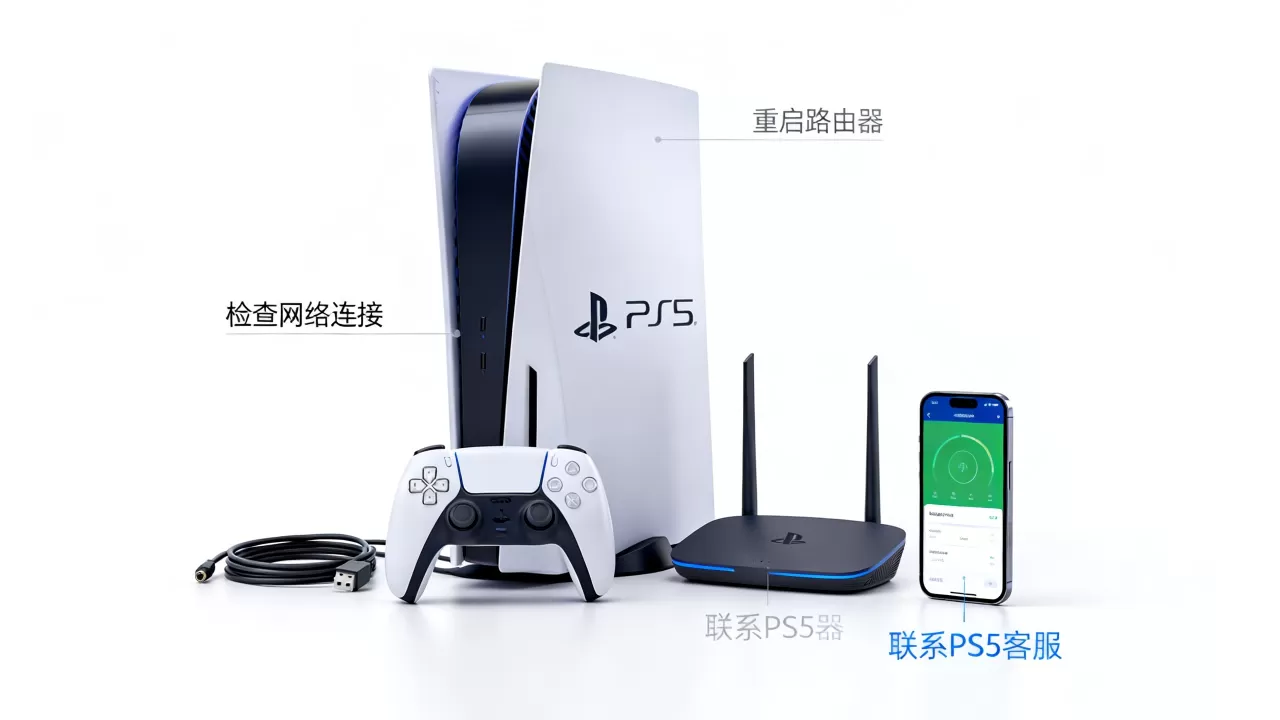 PS5服务器网络故障怎么办,一直掉线怎么解决? PS5服务器网络故障怎么办,一直掉线怎么解决?
