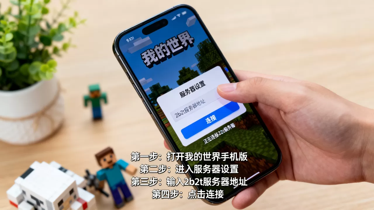 2b2t服务器手机版怎么才能进去,具体步骤是什么? 2b2t服务器手机版怎么才能进去,具体步骤是什么?