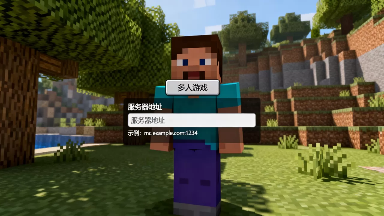 网易版我的世界怎么进别人服务器，服务器地址怎么填？