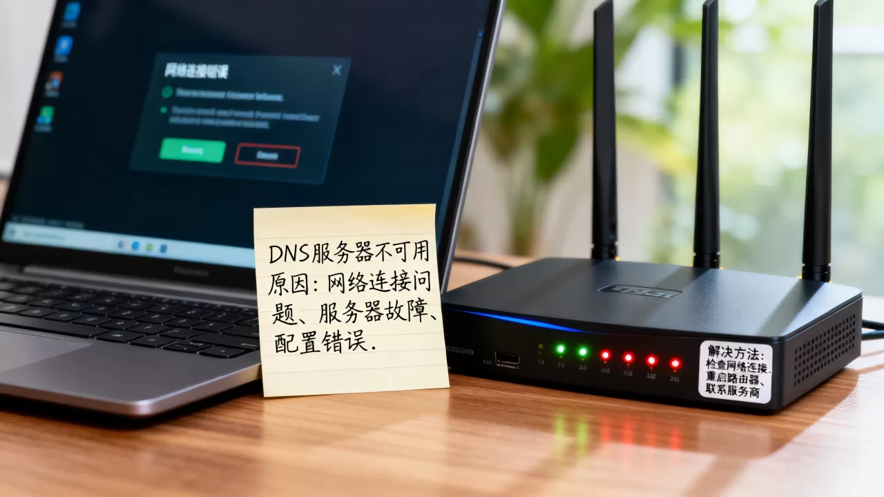 DNS服务器可能不可用是什么原因?,怎么解决? DNS服务器可能不可用是什么原因?,怎么解决?