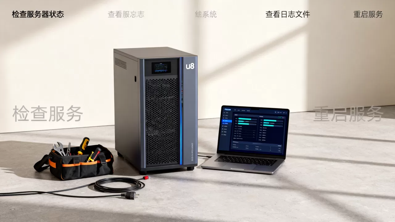 u8系统服务器已停止如何解决，原因是什么