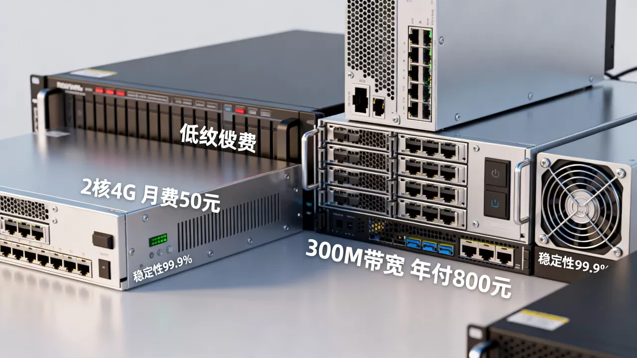 低收费的服务器有哪些推荐，哪个便宜又稳定？