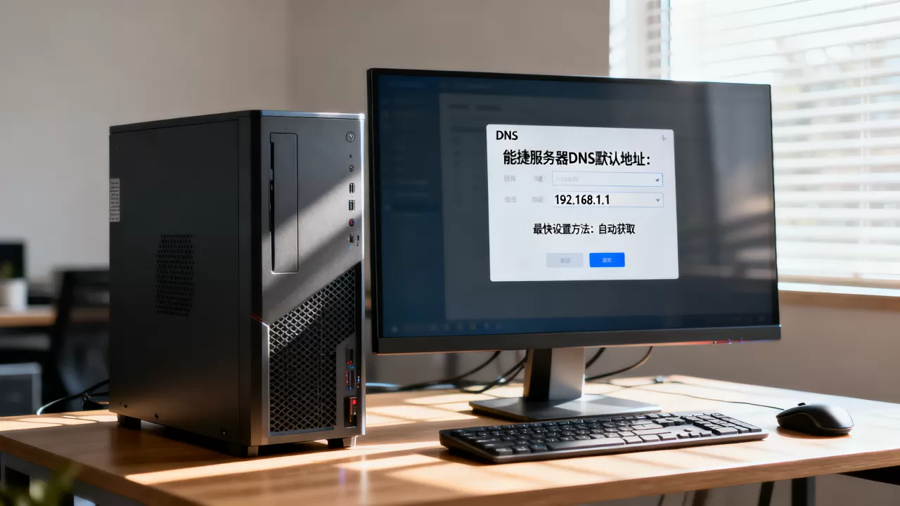 能捷服务器dns默认地址是多少，怎么设置最快？