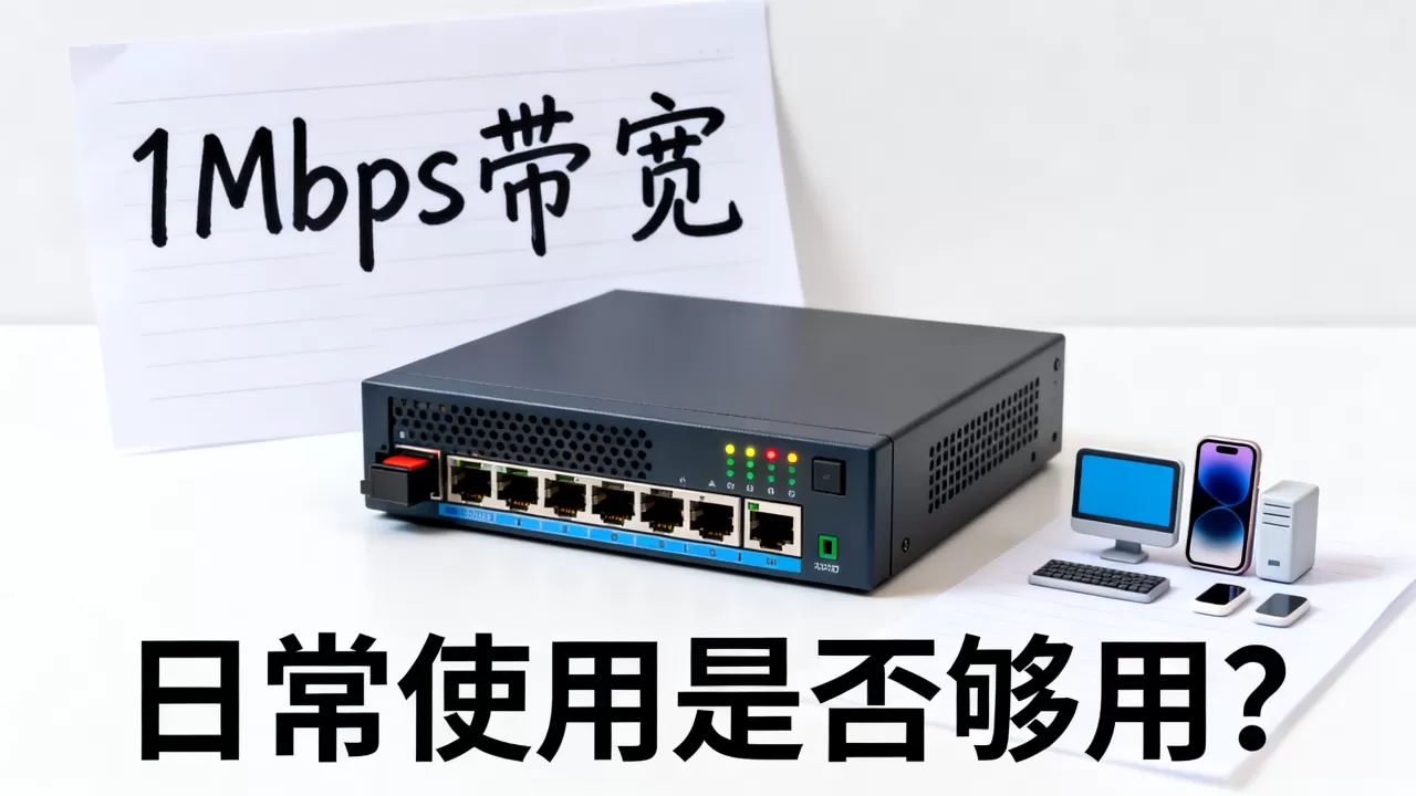 服务器带宽1m究竟是多少,日常使用够用吗? 服务器带宽1m究竟是多少,日常使用够用吗?