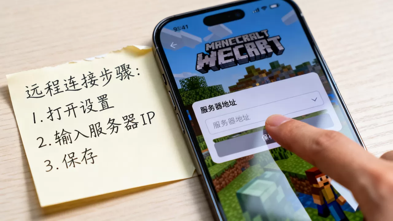 iOS我的世界如何远程连接服务器,手机版服务器地址怎么填? iOS我的世界如何远程连接服务器,手机版服务器地址怎么填?