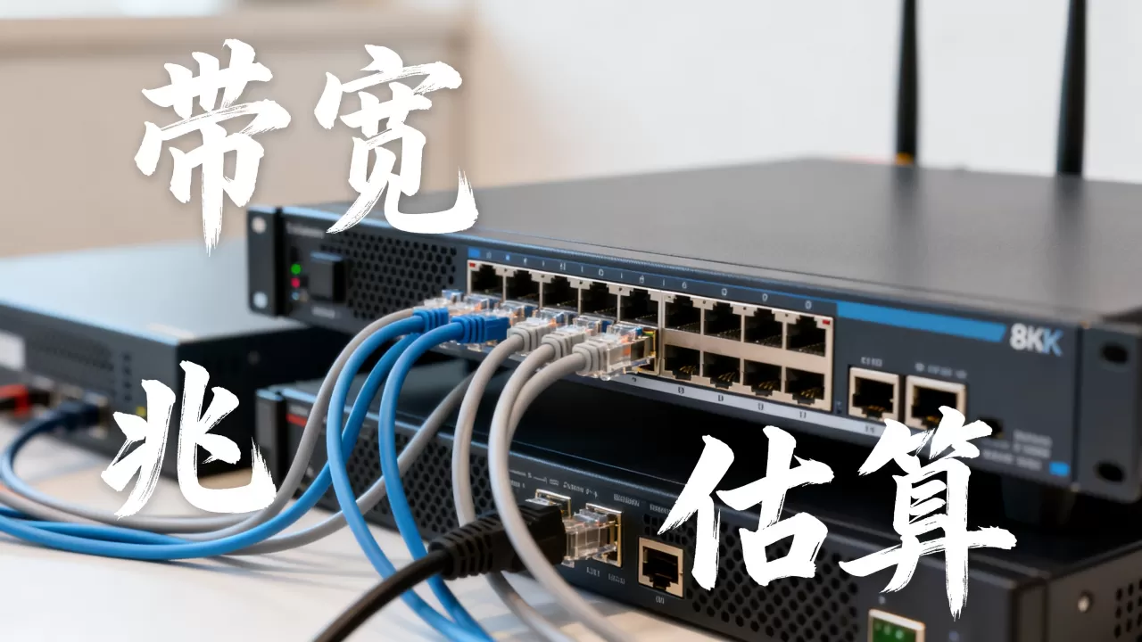 网络服务器带宽选多少兆，如何估算合适带宽？