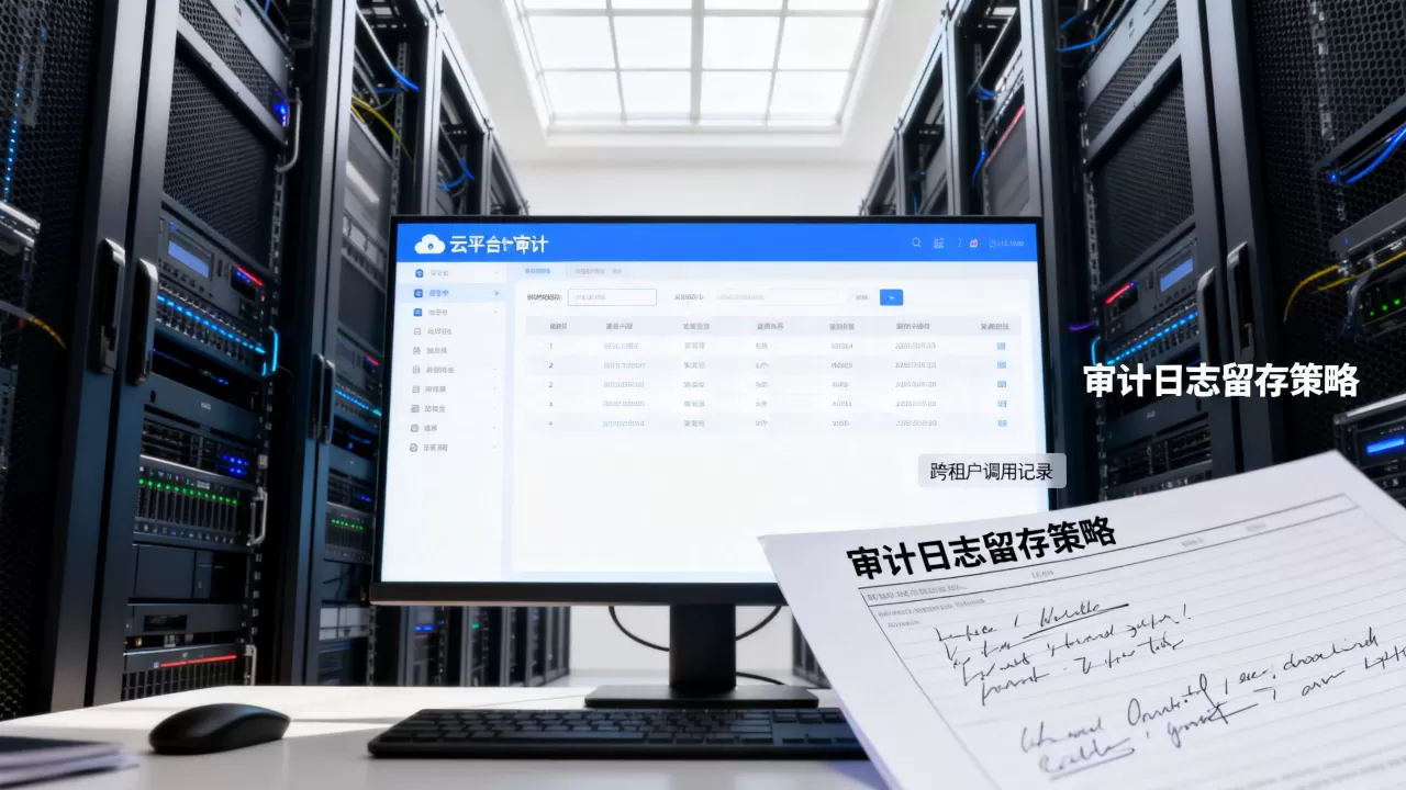 行业云跨租户调用审计如何留存，审计日志保存多久？